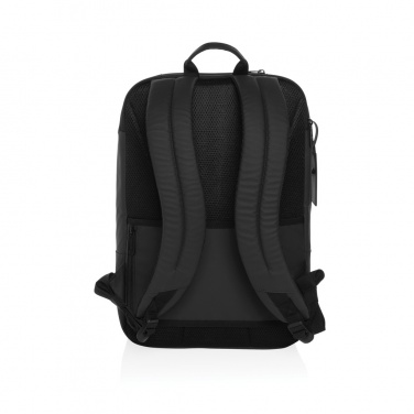 Logotrade promotional giveaway image of: Armond AWARE™ RPET 15.6 inch deluxe laptop backpack
