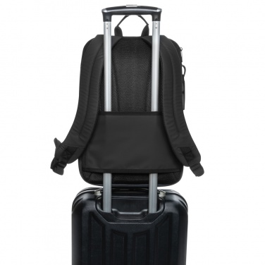 Logo trade promotional product photo of: Armond AWARE™ RPET 15.6 inch deluxe laptop backpack