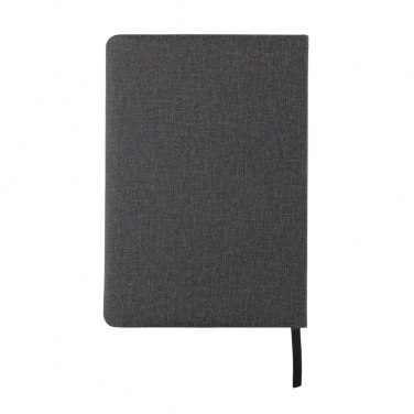 Logo trade promotional items picture of: Deluxe A5 Notebook with phone pocket