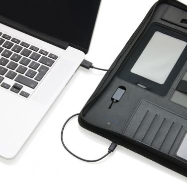 Logotrade corporate gift picture of: Tech portfolio with powerbank