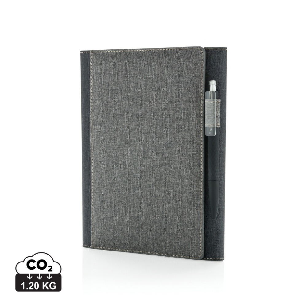 Logotrade advertising products photo of: A5 Deluxe design notebook cover