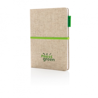 Logotrade corporate gifts photo of: A5 jute notebook