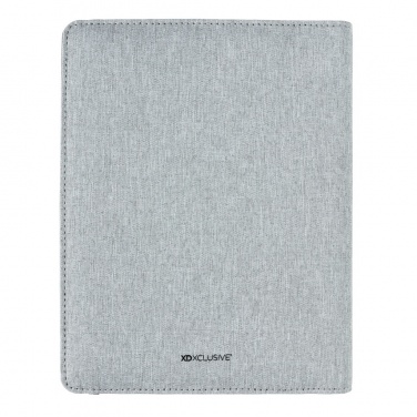 Logotrade advertising product picture of: Air 5W wireless charging notebook with 5000mAh powerbank