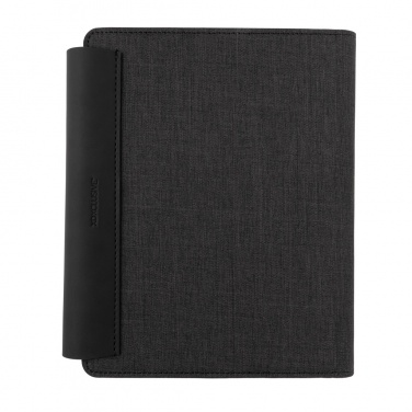 Logotrade promotional merchandise photo of: Fiko wireless charging A5 portfolio with powerbank