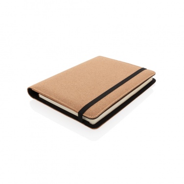 Logotrade promotional gift image of: Deluxe cork portfolio A5 with pen