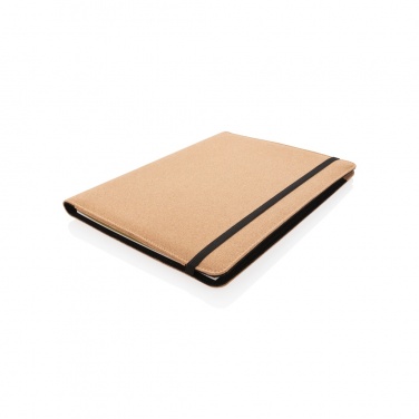 Logotrade promotional giveaways photo of: Deluxe cork portfolio A4 with pen