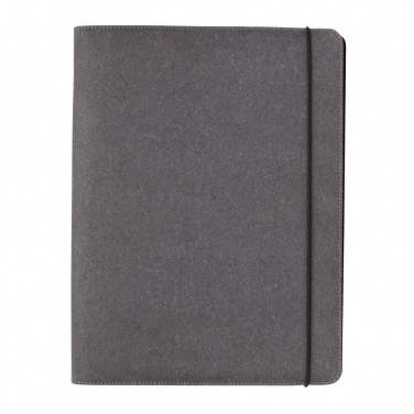 Logo trade promotional giveaway photo of: Recycled leather A4 portfolio