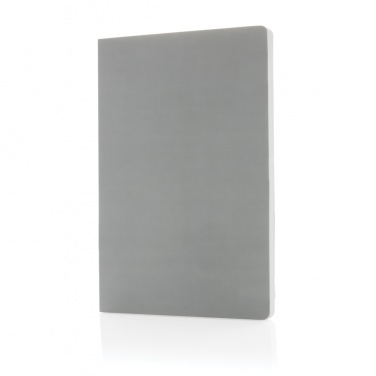 Logo trade promotional items picture of: Impact softcover stone paper notebook A5