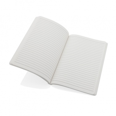 Logo trade promotional merchandise image of: Impact softcover stone paper notebook A5