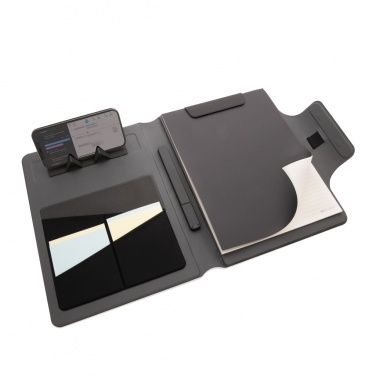 Logotrade promotional product picture of: Artic Magnetic 10W wireless charging A4 portfolio