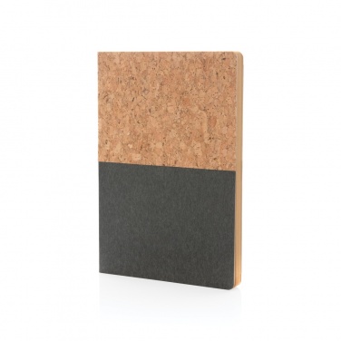 Logotrade advertising product image of: A5 cork & kraft notebook