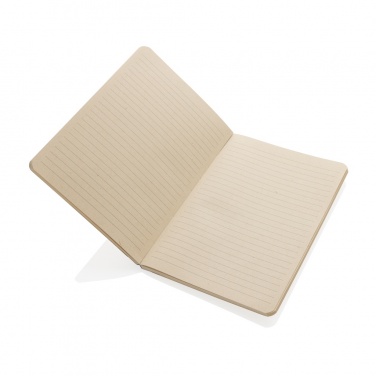 Logo trade corporate gifts image of: Stylo Sugarcane paper A5 Notebook