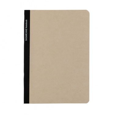 Logo trade promotional giveaways picture of: Stylo Sugarcane paper A5 Notebook