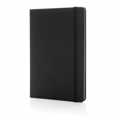 Logotrade promotional giveaway image of: Craftstone A5 recycled kraft and stonepaper notebook