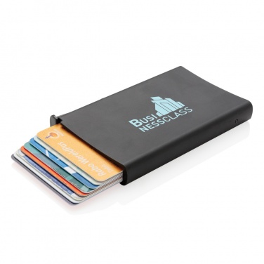 Logo trade promotional merchandise photo of: Standard aluminium RFID cardholder