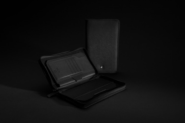 Logo trade business gifts image of: Swiss Peak Heritage RCS rPU RFID travel wallet