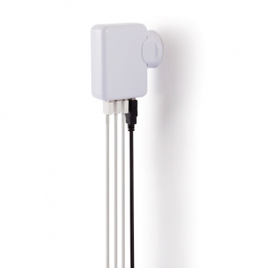 Logotrade business gifts photo of: Travel plug with 4 USB ports