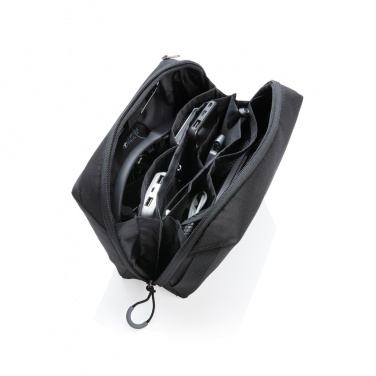 Logo trade promotional giveaway photo of: Swiss Peak AWARE™ tech pouch PVC free