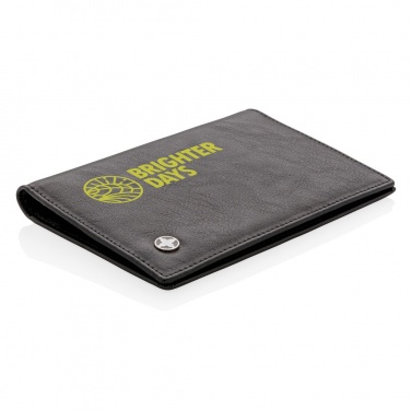 Logo trade promotional gift photo of: RFID anti-skimming passport holder