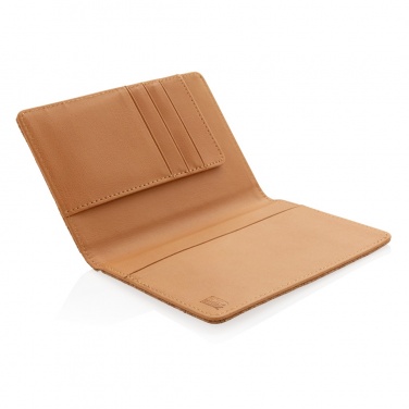 Logotrade promotional giveaway picture of: Cork secure RFID passport cover