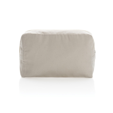Logo trade advertising product photo of: Impact Aware™ 285 gsm rcanvas toiletry bag undyed