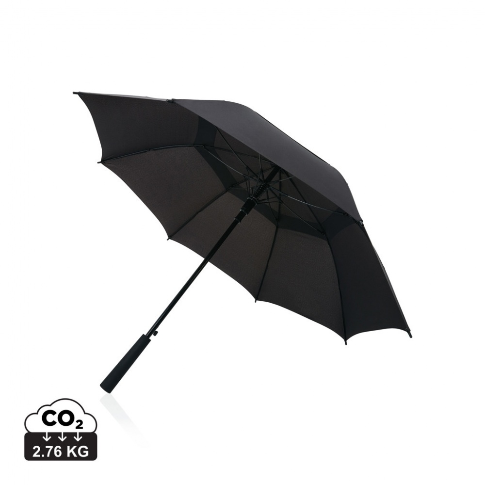 Logo trade promotional merchandise picture of: Swiss peak AWARE™ Tornado 23” storm umbrella