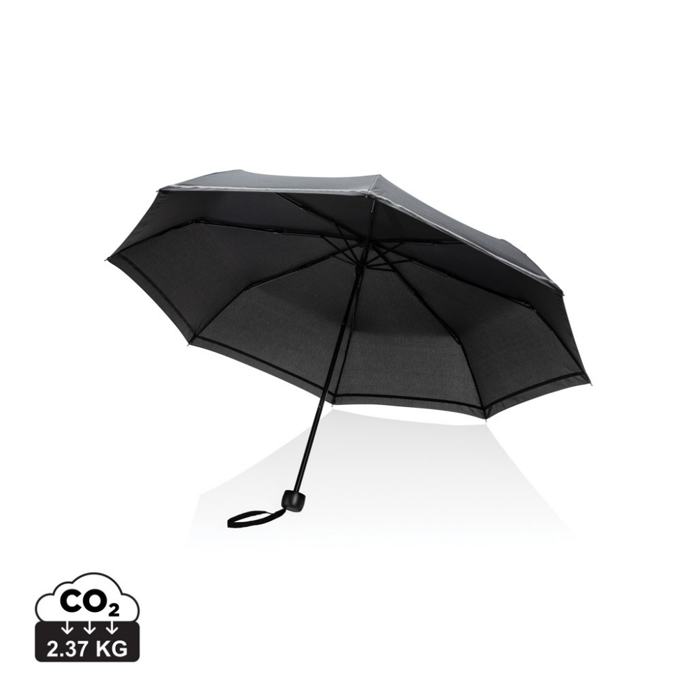Logotrade promotional gifts photo of: 20.5"Impact AWARE™ RPET 190T pongee mini reflective umbrella