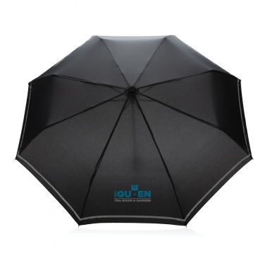 Logotrade advertising product image of: 20.5"Impact AWARE™ RPET 190T pongee mini reflective umbrella