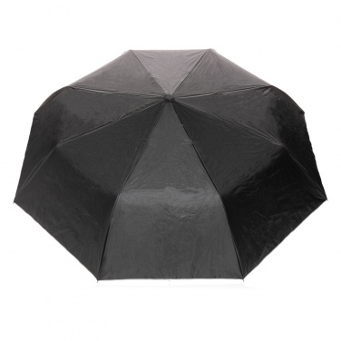Logo trade corporate gifts image of: 21" Impact AWARE™ RPET 190T Pongee dual colour mini umbrella