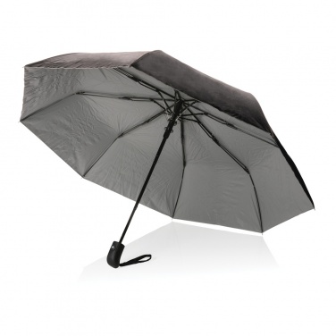 Logotrade promotional gifts photo of: 21" Impact AWARE™ RPET 190T Pongee dual colour mini umbrella