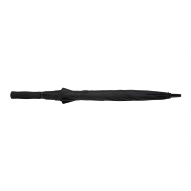 Logo trade promotional giveaways image of: 23" Impact AWARE™ RPET 190T Storm proof umbrella