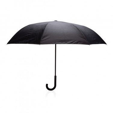 Logo trade corporate gifts picture of: 23" Impact AWARE™ RPET 190T reversible umbrella