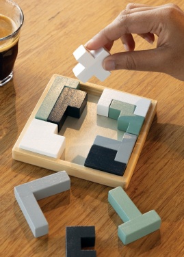 Logotrade promotional item picture of: Cree wooden puzzle