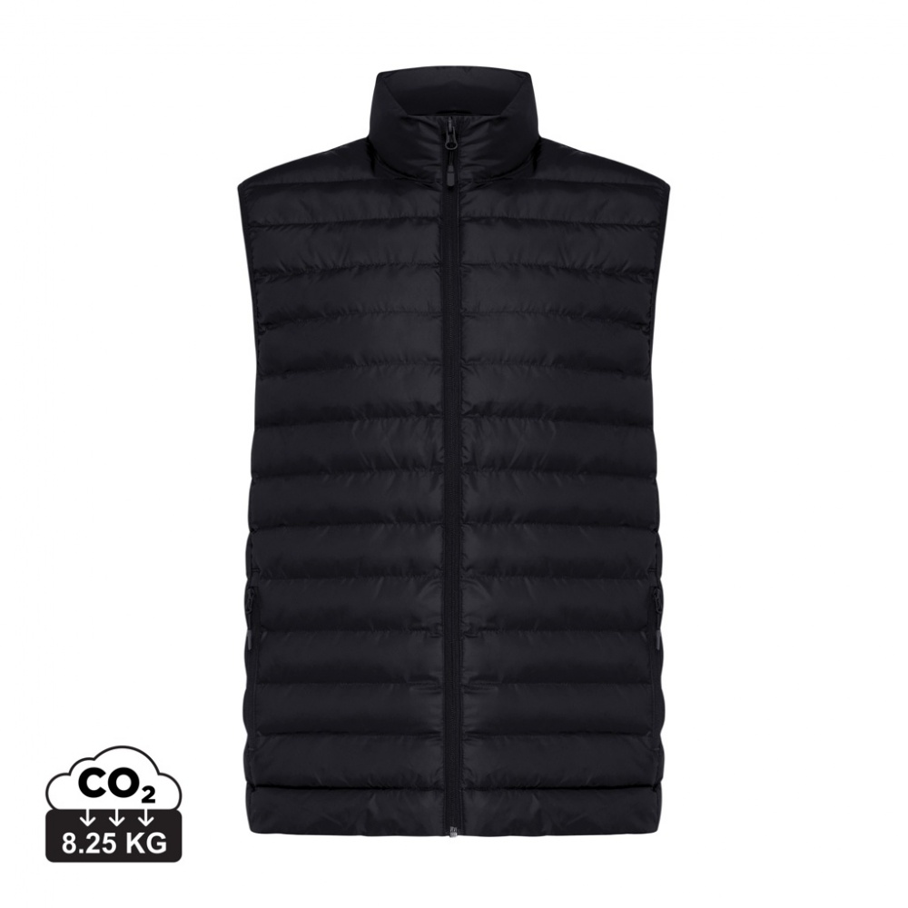 Logotrade corporate gift picture of: Iqoniq Meru men recycled polyester bodywarmer