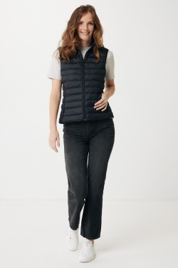 Logo trade promotional merchandise image of: Iqoniq Meru women recycled polyester bodywarmer