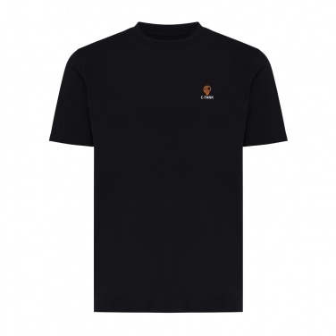 Logo trade corporate gifts image of: Iqoniq Sierra lightweight recycled cotton t-shirt