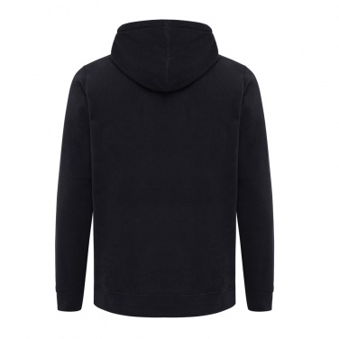 Logo trade promotional product photo of: Iqoniq Trivor recycled polyester microfleece hoodie