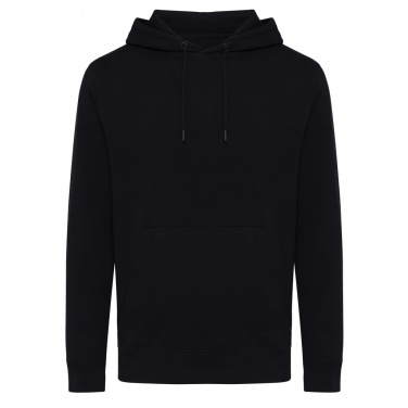 Logo trade corporate gifts image of: Iqoniq Rila lightweight recycled cotton hoodie