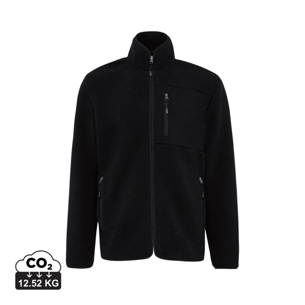 Logotrade corporate gift picture of: Iqoniq Diran recycled polyester pile fleece jacket