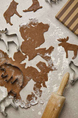 Logo trade promotional items picture of: VINGA Nordic big 5 cookie cutter 5-piece set