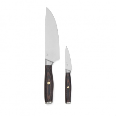 Logo trade promotional giveaways picture of: VINGA Tara RCS recycled steel chef's set