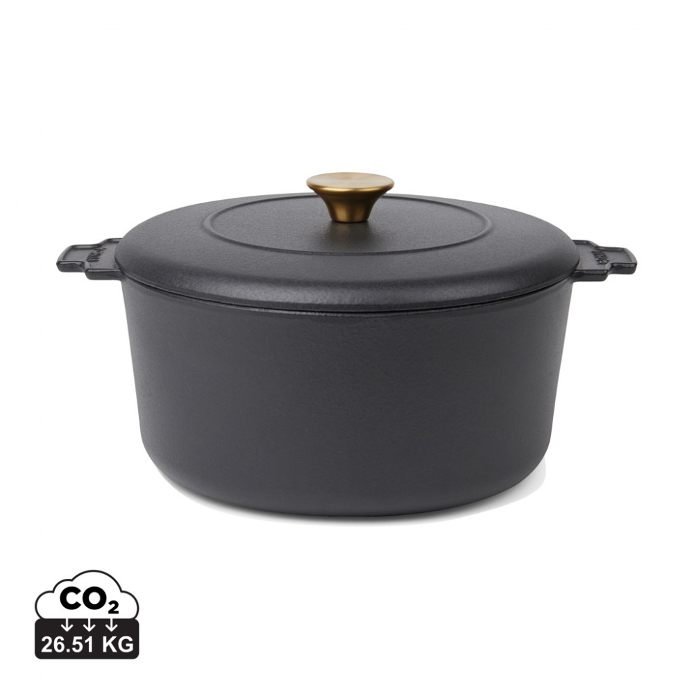 Logo trade corporate gift photo of: VINGA Monte heritage cocotte 5.5 L