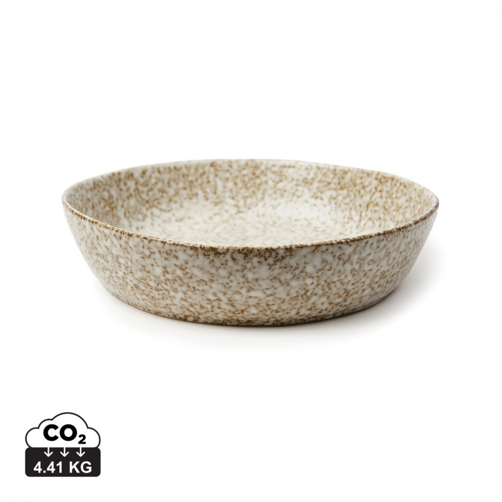 Logotrade promotional gift picture of: VINGA Nuvem stoneware serving bowl