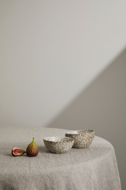 Logotrade corporate gift image of: VINGA Nuvem stoneware mini bowl, 3 pcs set