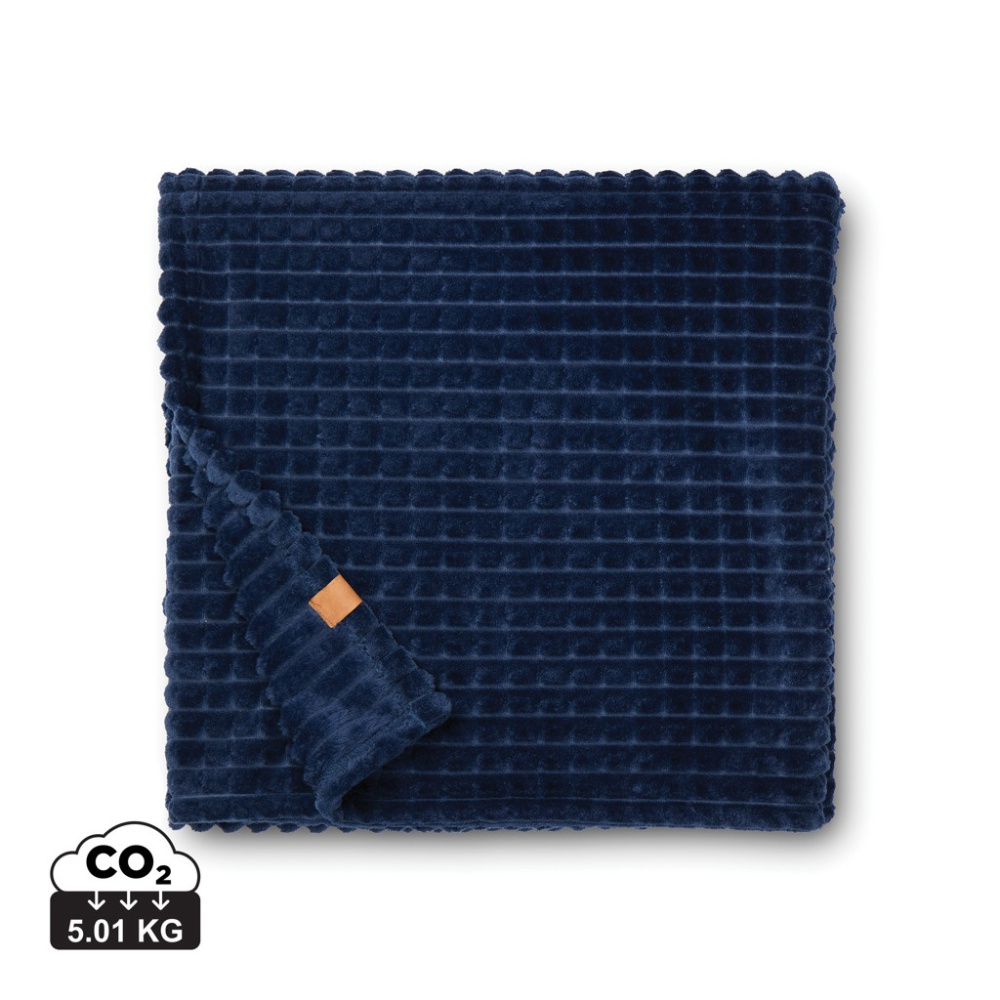 Logo trade promotional gifts image of: VINGA Branson GRS rpet blanket
