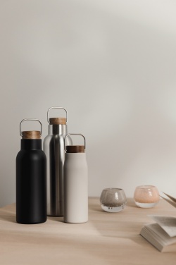 Logo trade corporate gift photo of: VINGA Ciro RCS recycled vacuum bottle 580ml