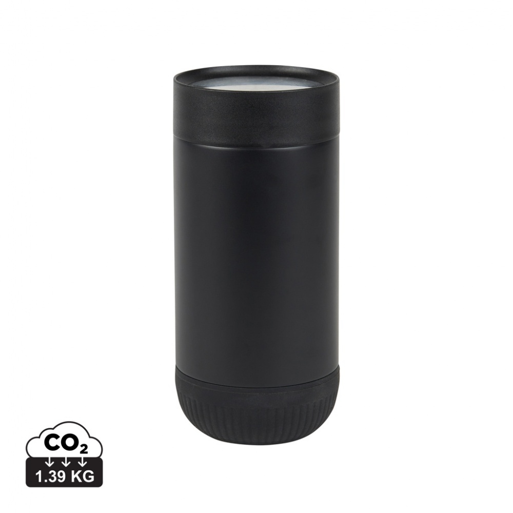 Logo trade promotional giveaways image of: VINGA Erie RCS recycled SS push mug 350 ML