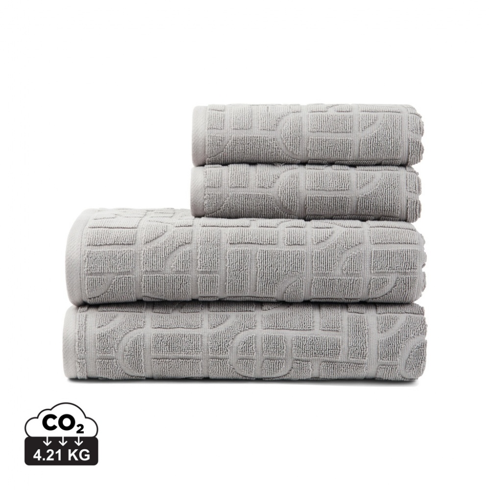 Logotrade promotional merchandise photo of: VINGA Verso OCS organic cotton towel, 4 pcs set