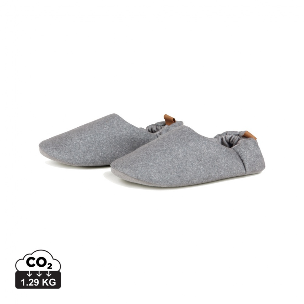 Logotrade promotional gift picture of: VINGA Moulton RCS RPET slippers S/M