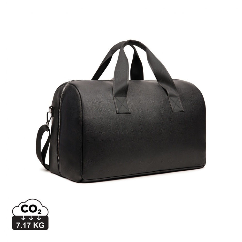 Logo trade promotional gifts image of: VINGA Bermond RCS recycled PU weekend bag